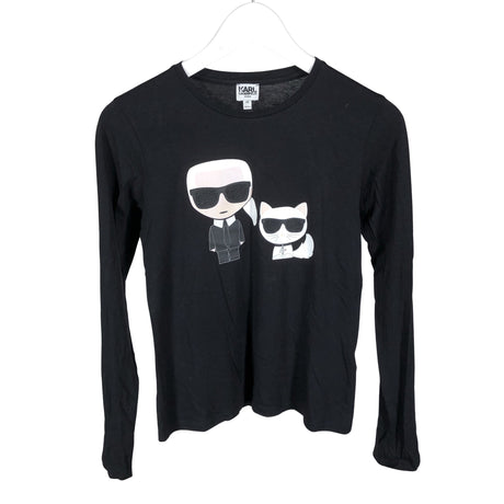 Unisex Karl Lagerfeld - Tricot shirt, size 146 - 152 - Black ()