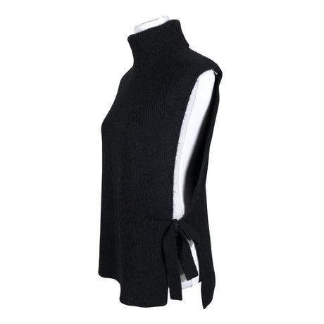 Unisex Bruuns Bazaar - Knit vest, size 34 - Black (2)