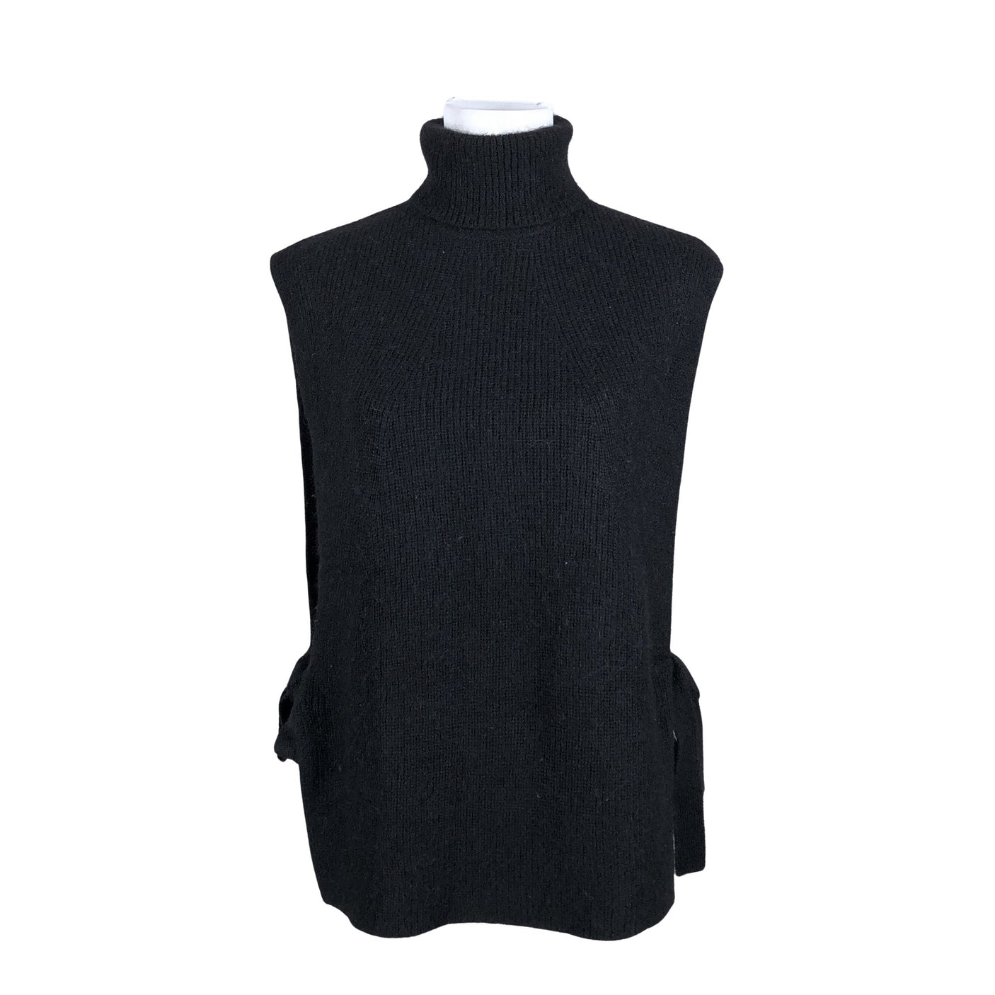 Unisex Bruuns Bazaar - Knit vest, size 34 - Black (1)