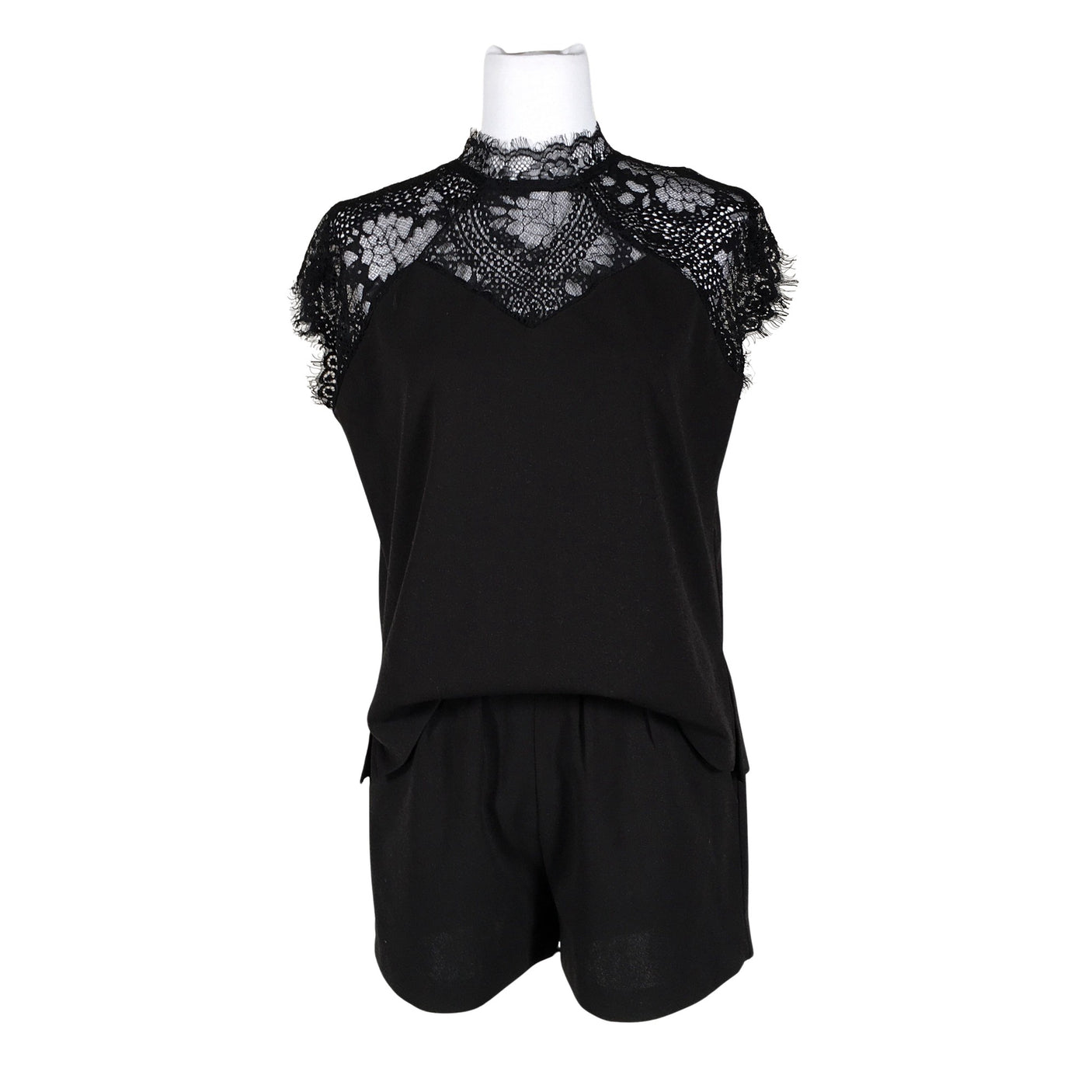 Unisex Neo Noir - Short overalls, size 36 - Black (1)