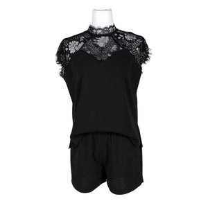Unisex Neo Noir - Short overalls, size 36 - Black (1)