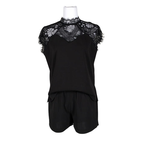 Unisex Neo Noir - Short overalls, size 36 - Black ()