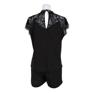 Unisex Neo Noir - Short overalls, size 36 - Black (2)
