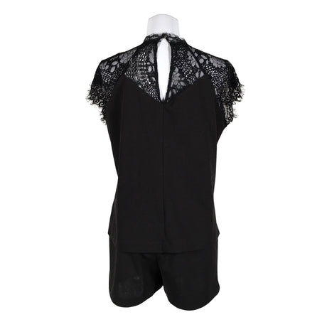 Unisex Neo Noir - Short overalls, size 36 - Black (2)