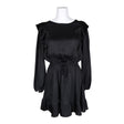 Unisex The Kooples - Schiffon dress, size 36 - Black ()