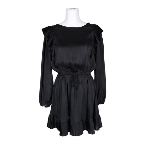 Unisex The Kooples - Schiffon dress, size 36 - Black ()