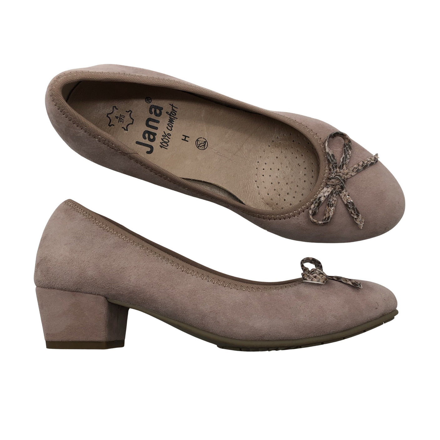 Unisex Jana - High heels, size 37 - Beige (1)