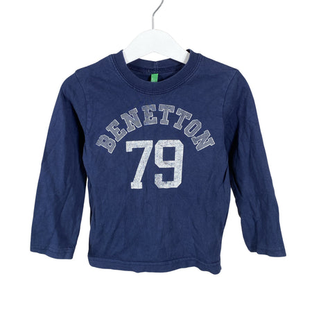 Unisex Benetton - Tricot shirt, size 98 - 104 - Blue ()