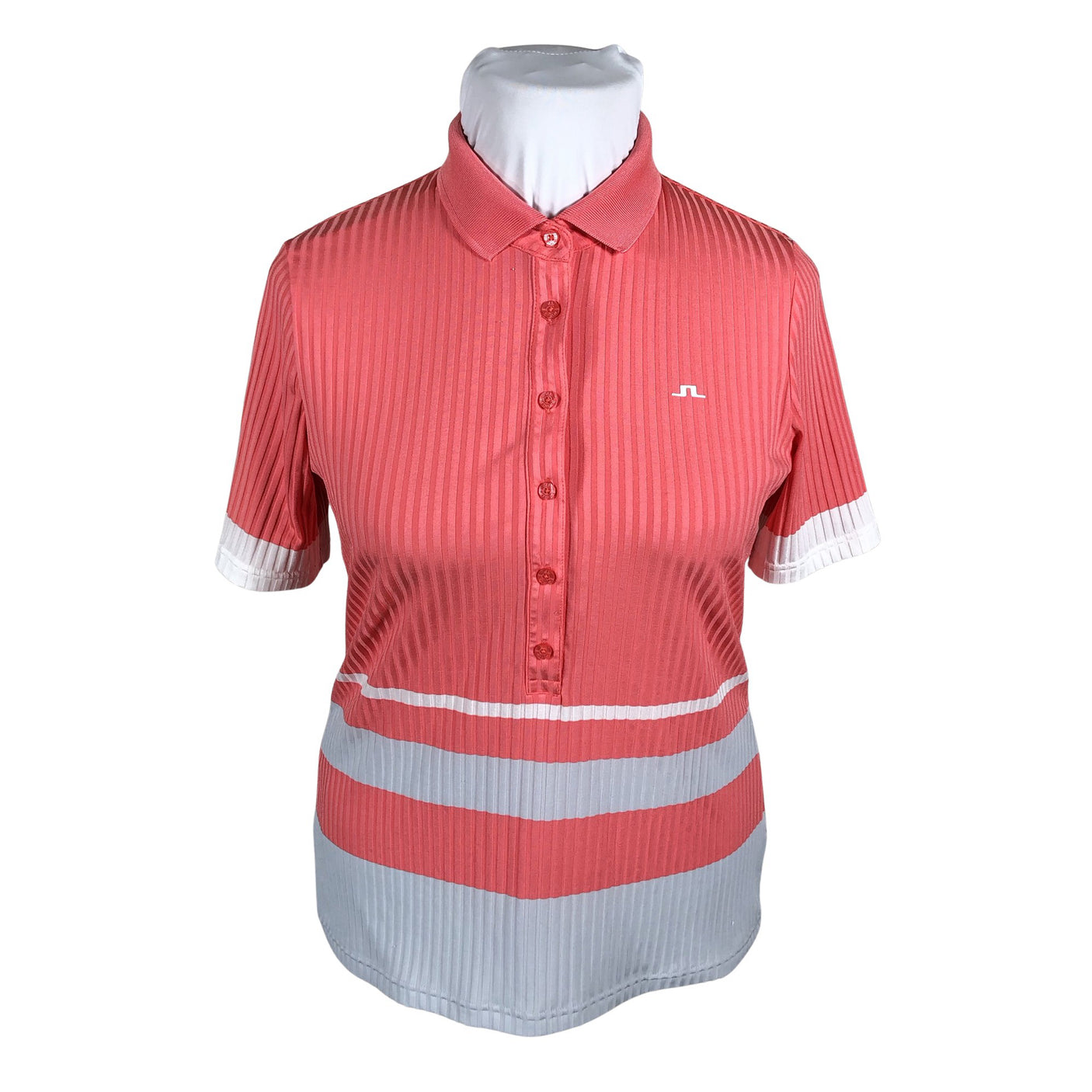 Unisex J.Lindeberg - Sports shirt, short sleeve, size 42 - Light pink (1)