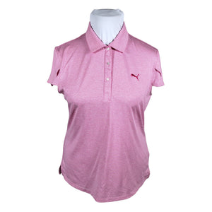 Unisex Puma - Sports shirt, short sleeve, size 42 - Pink (1)