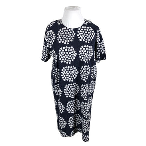 Unisex Marimekko - Tricot dress, size 42 - Blue (1)