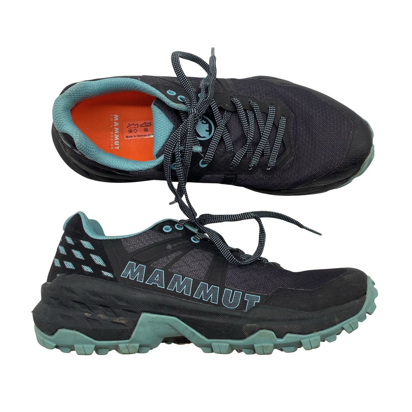 Unisex Mammut - Outdoor sneakers, size 38 - Black (1)