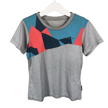 Unisex Icepeak - Sports shirt, short sleeve, size 92 - 98 - Gray ()