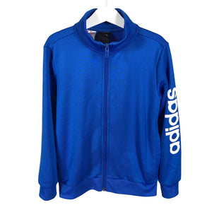 Unisex Adidas - Track jacket, size 122 - 128 - Blue (1)