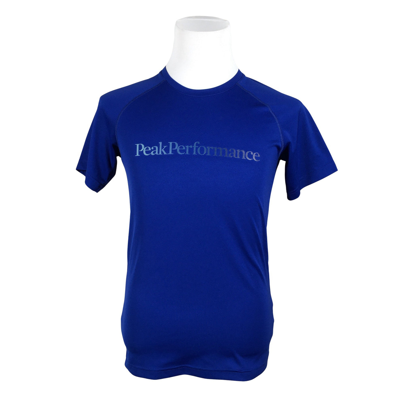 Unisex Peak Performance - Sports shirt, short sleeve, size S - Blue (1)