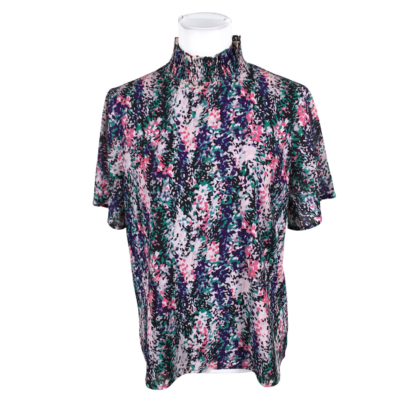 Unisex Rihoas - Short-sleeved blouse, size 40 - Violet (1)