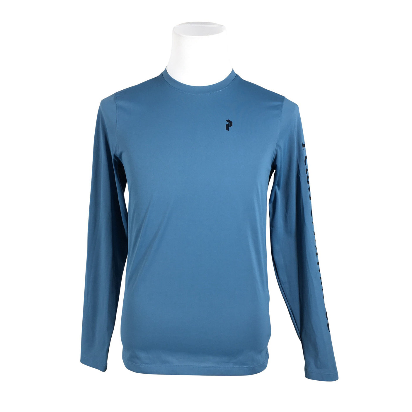 Unisex Peak Performance - Sports shirt, long sleeve, size S - Light blue (1)
