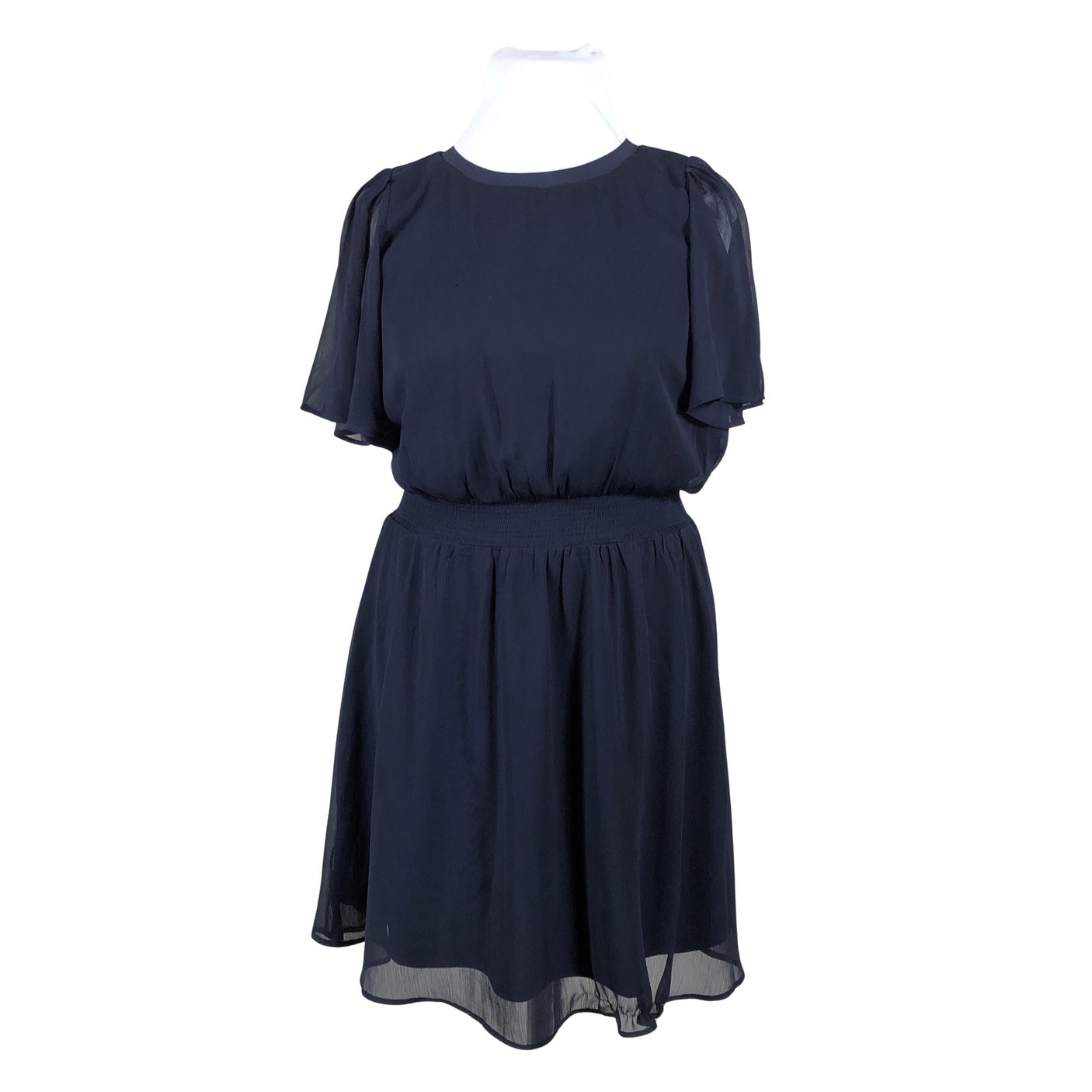 Unisex DKNY - Schiffon dress, size 42 - Blue (1)