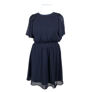 Unisex DKNY - Schiffon dress, size 42 - Blue (1)