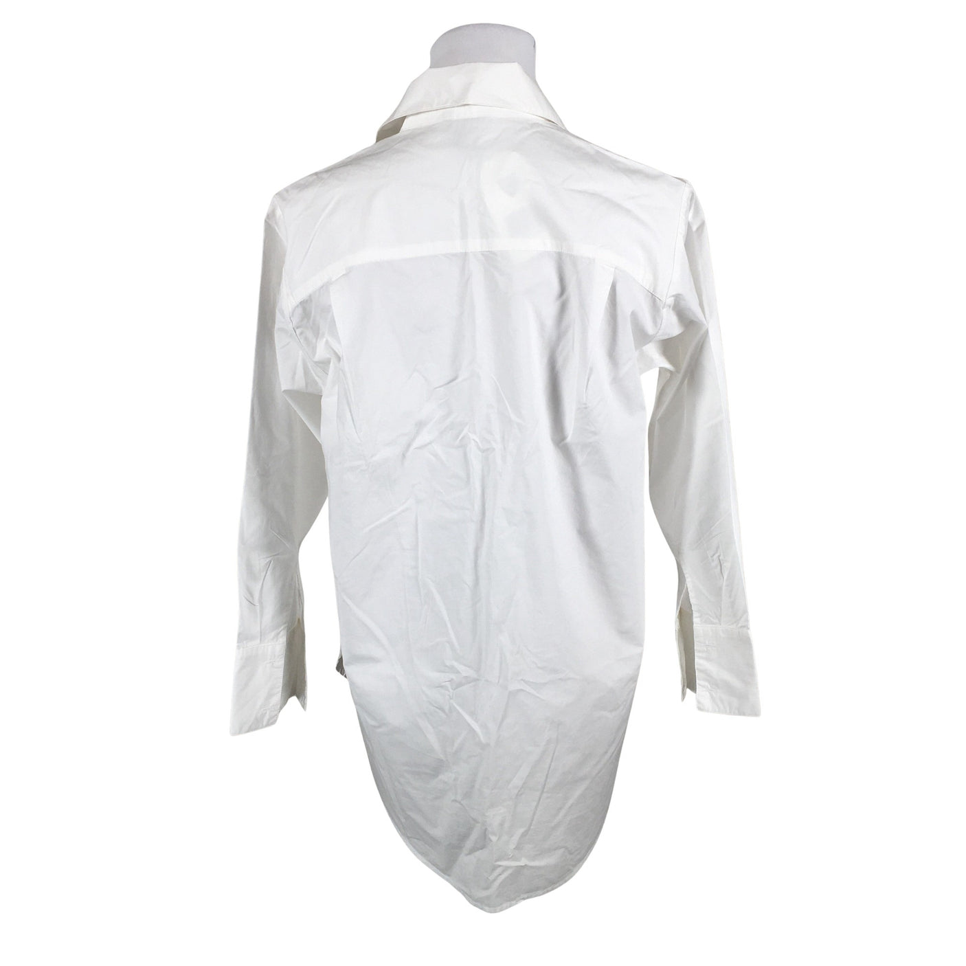 Unisex Lindex - Collared shirt, size 34 - White (2)