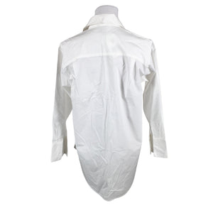 Unisex Lindex - Collared shirt, size 34 - White (2)