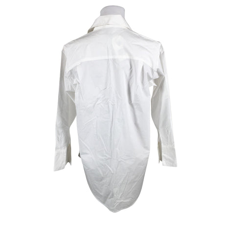 Unisex Lindex - Collared shirt, size 34 - White (2)