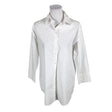 Unisex Lindex - Collared shirt, size 34 - White ()