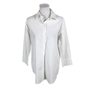 Unisex Lindex - Collared shirt, size 34 - White (1)