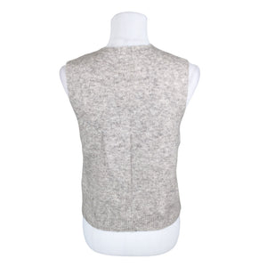 Unisex JcSophie - Knit vest, size 38 - Gray (2)