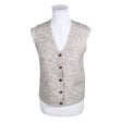 Unisex JcSophie - Knit vest, size 38 - Gray ()