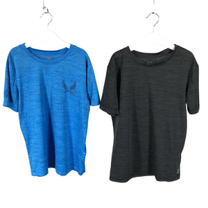 Unisex Soc - Sports shirt, short sleeve, size 158 - 164 - Blue (1)