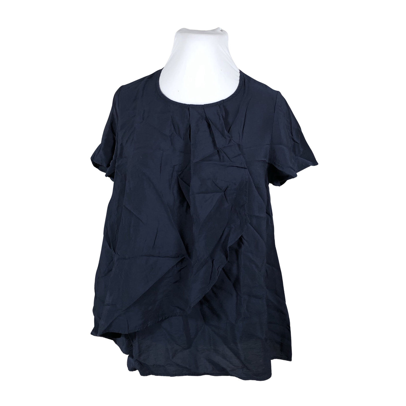 Unisex Ulla Popken - Short-sleeved blouse, size 42 - Blue (1)