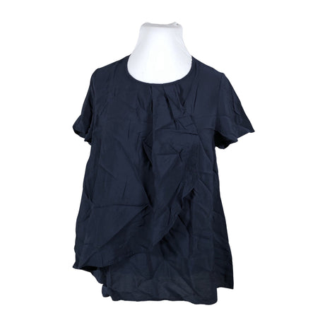 Unisex Ulla Popken - Short-sleeved blouse, size 42 - Blue ()