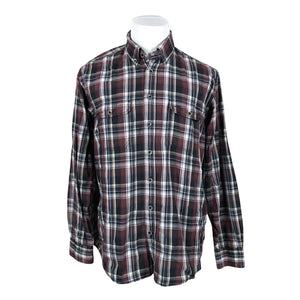 Unisex Camel Active - Collared shirt, size XL - Wine red (1)