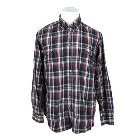 Unisex Camel Active - Collared shirt, size XL - Wine red ()