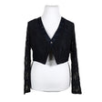 Unisex Micha - Evening bolero jacket, size 42 - Blue ()