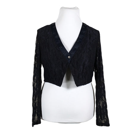 Unisex Micha - Evening bolero jacket, size 42 - Blue ()