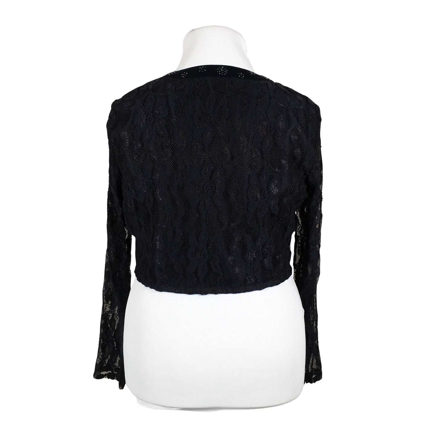 Unisex Micha - Evening bolero jacket, size 42 - Blue (2)