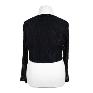 Unisex Micha - Evening bolero jacket, size 42 - Blue (2)