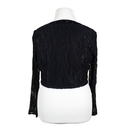 Unisex Micha - Evening bolero jacket, size 42 - Blue (2)