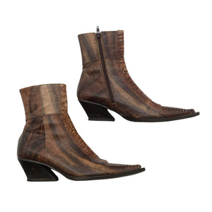 Unisex Scorett - Ankle boots, size 37 - Brown (1)
