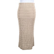 Unisex Stylein - Knit skirt, size 36 - Beige ()