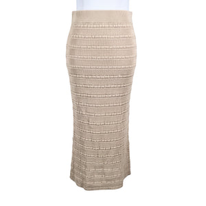 Unisex Stylein - Knit skirt, size 36 - Beige (1)