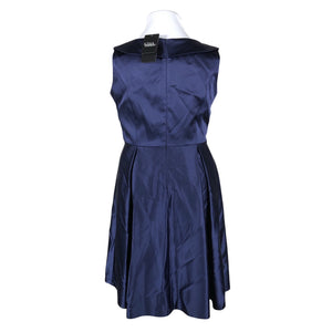Unisex Ulla Popken - Party dress, size 42 - Blue (2)