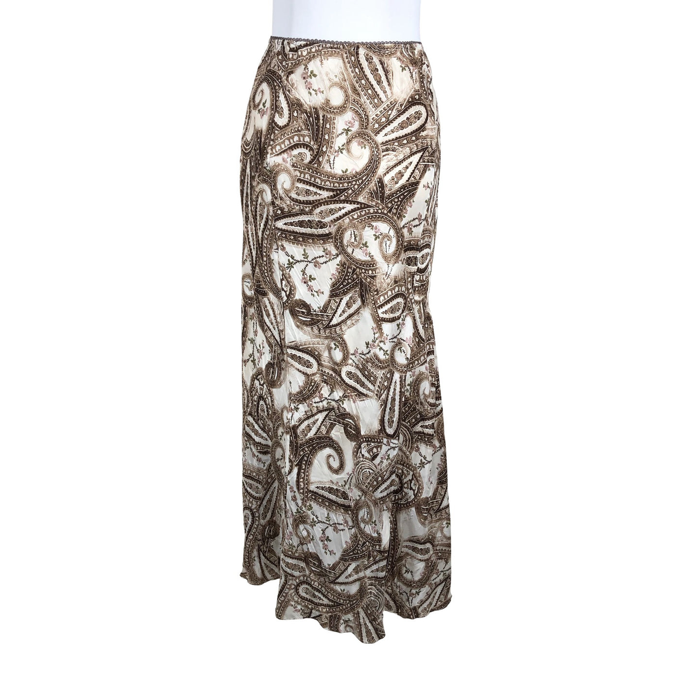 Unisex Dégradé - Fabric skirt, size 34 - Brown (1)