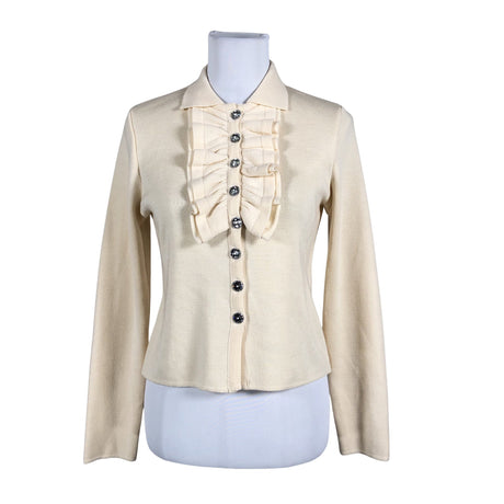 Unisex Muotikuu - Cardigan, size 36 - Beige ()