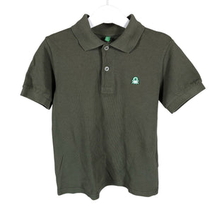 Unisex Benetton - Polo shirt, size 116 - 122 - Green (1)