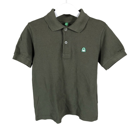 Unisex Benetton - Polo shirt, size 116 - 122 - Green ()