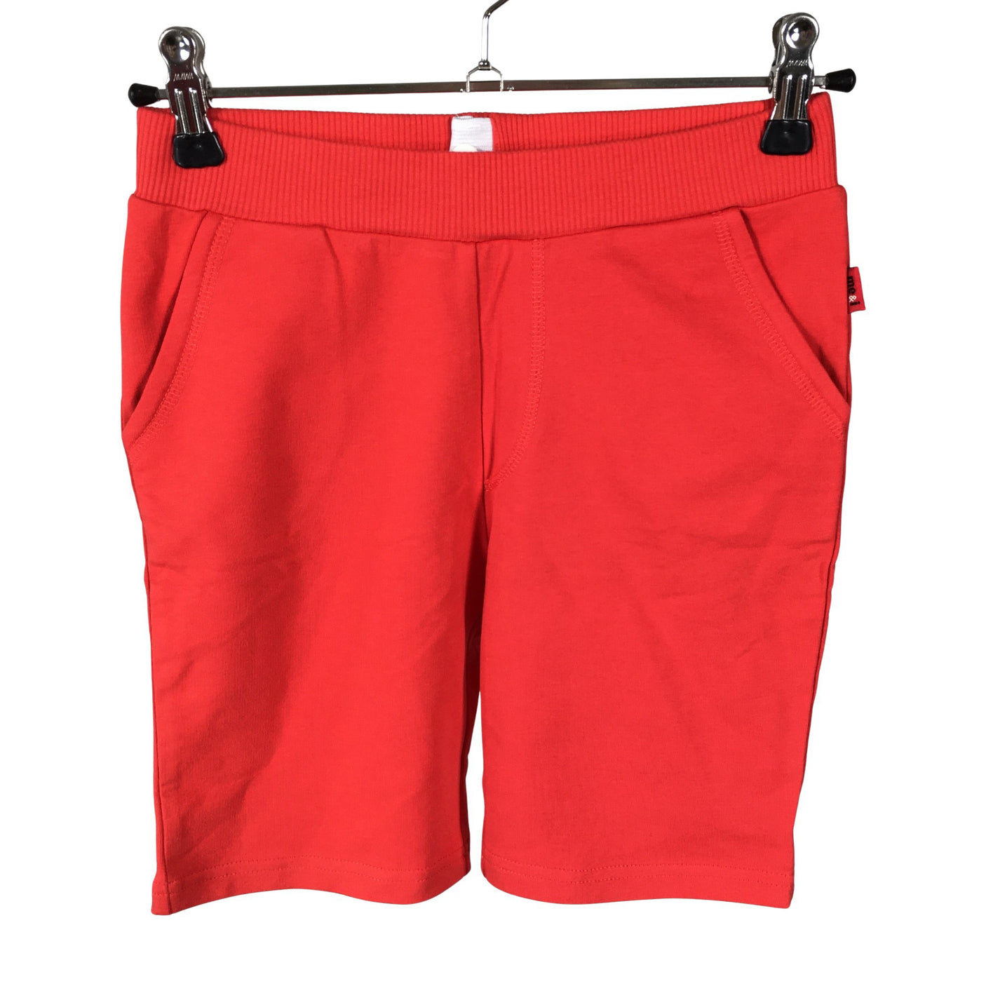 Unisex me&i - Sweatshorts, size 122 - 128 - Red (1)