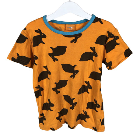 Unisex me&i - T-shirt, size 122 - 128 - Orange ()